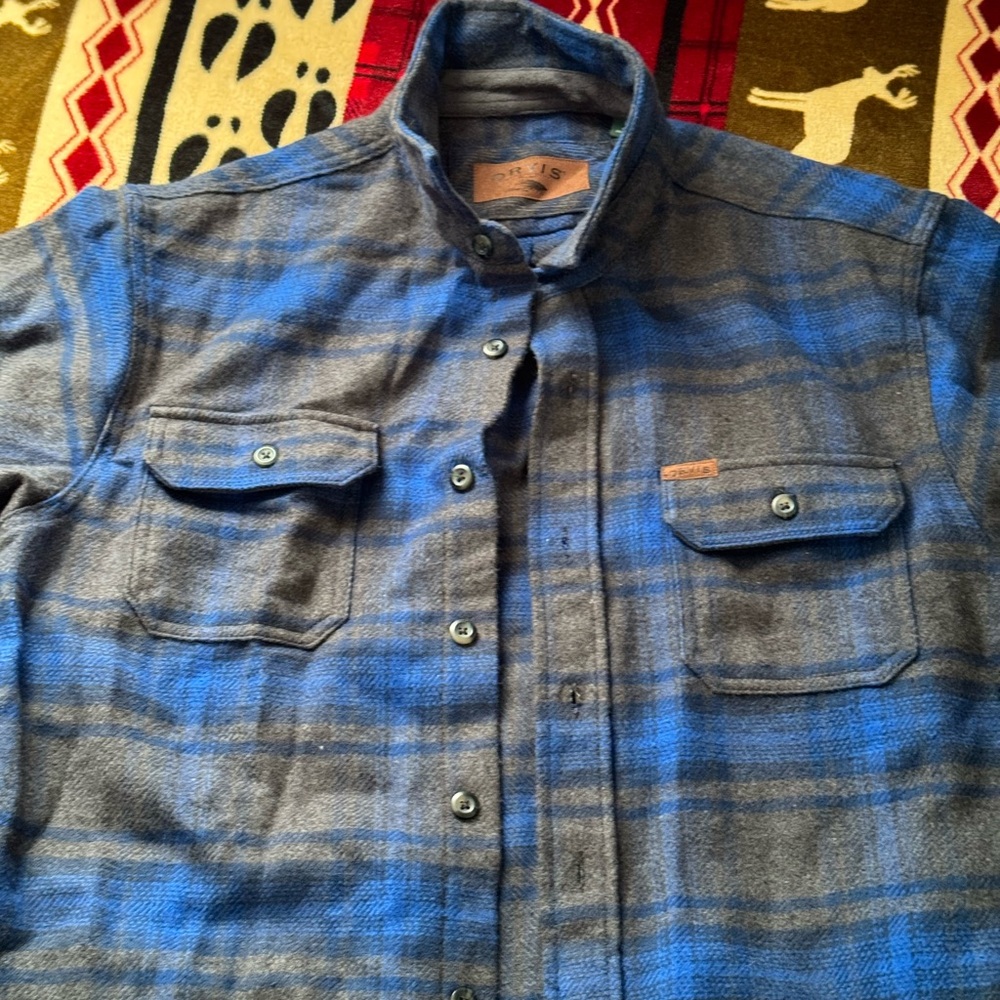 Vintages Flannel Blue/grey